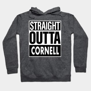 Cornell Name Straight Outta Cornell Hoodie